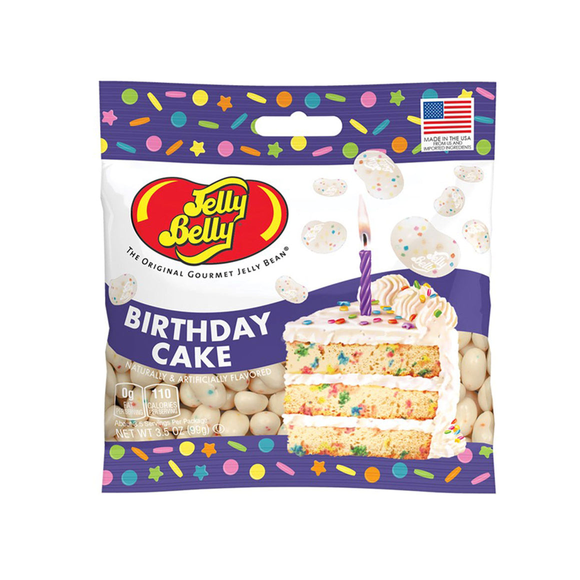 Jelly Belly Birthday Cake 3.5 oz. Bag