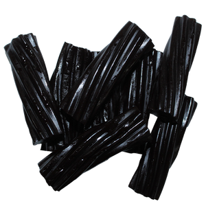 All City Candy Black Licorice Twist Pieces 2 lb. Bulk Bag - For fresh candy and great service, visit www.allcitycandy.com