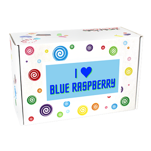 I ❤️ Blue Raspberry $30 Assortment Box - For fresh candy and great service, visit www.allcitycandy.com