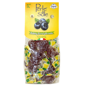 Perle di Sole Blueberry Jellies 7.05 oz. Bag - Visit www.allcitycandy.com for great candy, service and delicious treats.