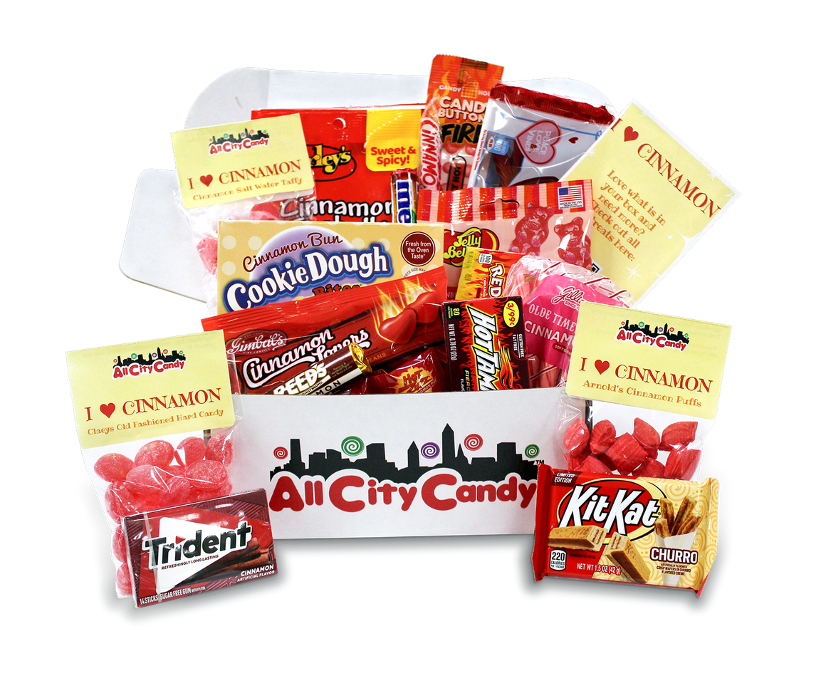  For fresh candy and great service, visit www.allcitycandy.com - I ♥️ Cinnamon Assortment Box