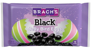 All City Candy Brach's Black Jelly Bird Eggs 9 oz Bag Brach's Confections (Ferrara) For fresh candy and great service, visit www.allcitycandy.com
