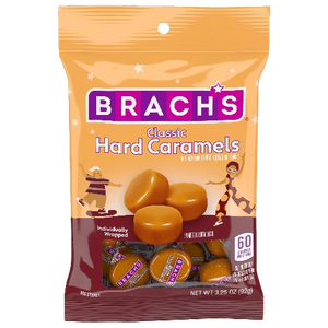 Brach's Classic Hard Caramels 3.25 oz. Bag