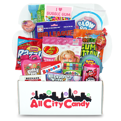 I ❤️ Bubble Gum Assortment Box - Visit www.allcitycandy.com for great candy, service and delicious treats.