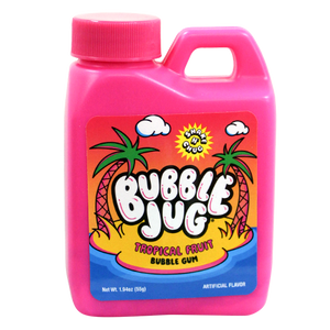 Bubble Jug Tropical Fruit Gum 1.94 oz. - For fresh candy and great service visit www.allcitycandy.com