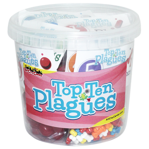 All City Candy Passover "Top Ten Plagues" Bucket Novelty All City Candy For fresh candy and great service, visit www.allcitycandy.com