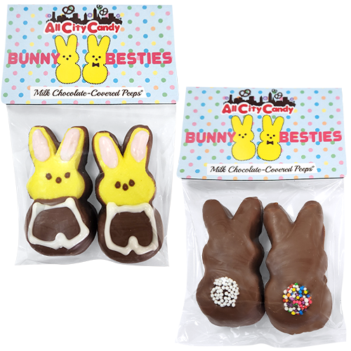 Gourmet Milk Chocolate Covered Peeps Bunny Besties