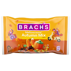 All City Candy Brach's Mellowcreme Autumn Mix Candy 11-oz Bag Halloween Brach's Confections (Ferrara) For fresh candy and great service, visit www.allcitycandy.com