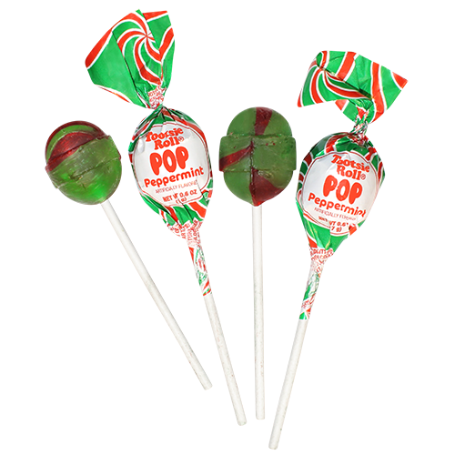 All City Candy Tootsie Pops Candy Cane 9.6 oz. Christmas Tootsie Roll Industries For fresh candy and great service, visit www.allcitycandy.com