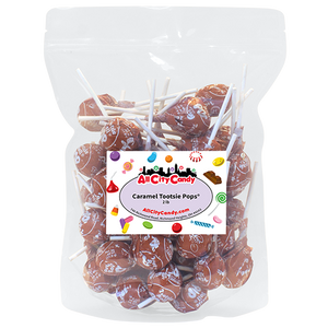 Tootsie Pop Limited Edition Caramel 2 lb. Bulk Bag - Visit www.allcitycandy.com for great candy and delicious treats!