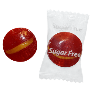 Atkinson Sugar Free Washington Cherry Button 2 lb. Bulk Bag - Visit www.allcitycandy.com for great candy, service and delicious treats.