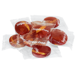 Atkinson Sugar Free Washington Cherry Buttons 2 lb. Bulk Bag - All Atkinson Sugar Free Washington Cherry Buttons 2 lb. Bulk Bag - All