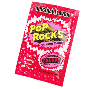 Pop Rocks Cherry Popping Candy - 0.33-oz. Package - All City Candy Pop Rocks Cherry Popping Candy - 0.33-oz. Package - All City Candy