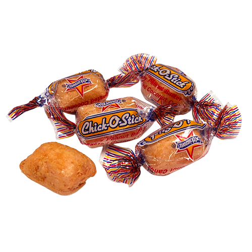 Chick-O-Stick Crunchy Peanut Butter and Toasted Coconut Nugget Candy - Bulk Bags