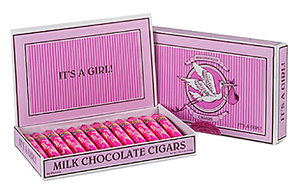 all-city-candy-its-a-girl-milk-chocolate-cigars-24-piece-box-chocolate-madelaine-chocolate-company-300942