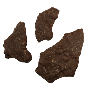 For fresh candy and great service, visit www.allcitycandy.com - Mascot Chocolate Covered Peanut Brittle 1 lb. Tub