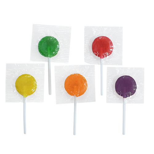 Colombina Fruit Assorted Lollipops 8 lb. Bulk Bag