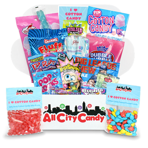 I Love Cotton Candy $30 Assortment Box - For fresh candy and great service, visit www.allcitycandy.com