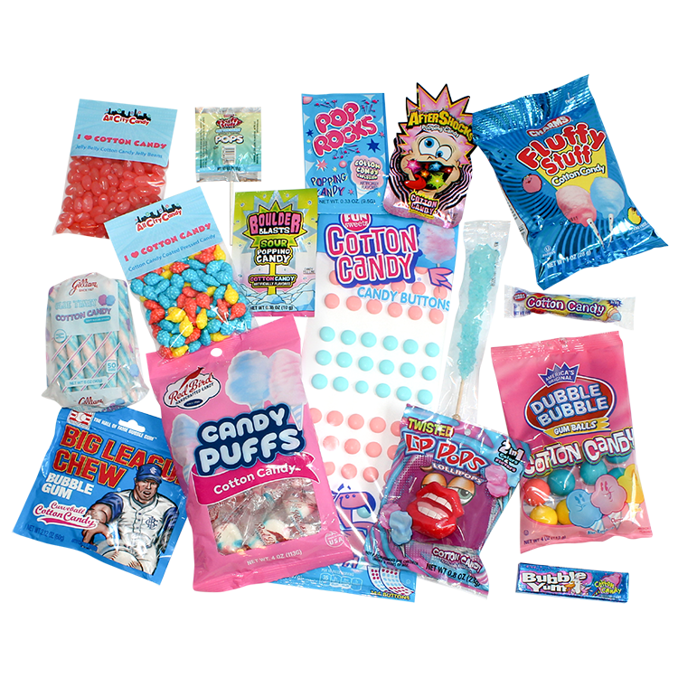 I ️ Cotton Candy Assortment Box – Carnival-Inspired Sweet Treats - All ...