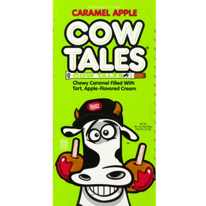 All City Candy Caramel Apple Cow Tales Chewy Caramel Stick 1 oz. Case of 36 Caramel Candy Goetze's Candy For fresh candy and great service, visit www.allcitycandy.com