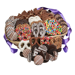 All City Candy Cravings Collection Gourmet Chocolate Covered Treats Gift Basket For fresh candy and great service, visit www.allcitycandy.com