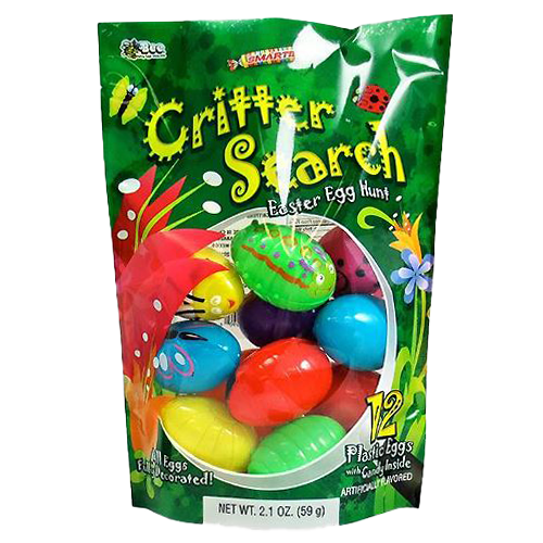 All City Candy Smarties Critter Search Easter Egg Hunt Candy Filled Eggs - Bag of 12 Easter Bee International Candy For fresh candy and great service, visit www.allcitycandy.com