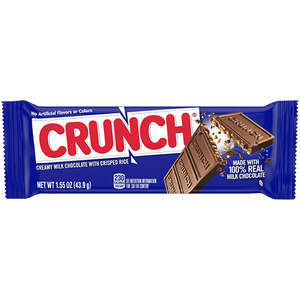 All City Candy Crunch Milk Chocolate Candy Bar 1.55 oz. Nestle For fresh candy and great service, visit www.allcitycandy.com