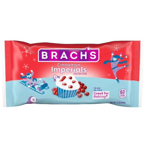 All City Candy Brach’s Cinnamon Imperials Candy - 12-oz. Bag Christmas Brach's Confections (Ferrara) For fresh candy and great service, visit www.allcitycandy.com