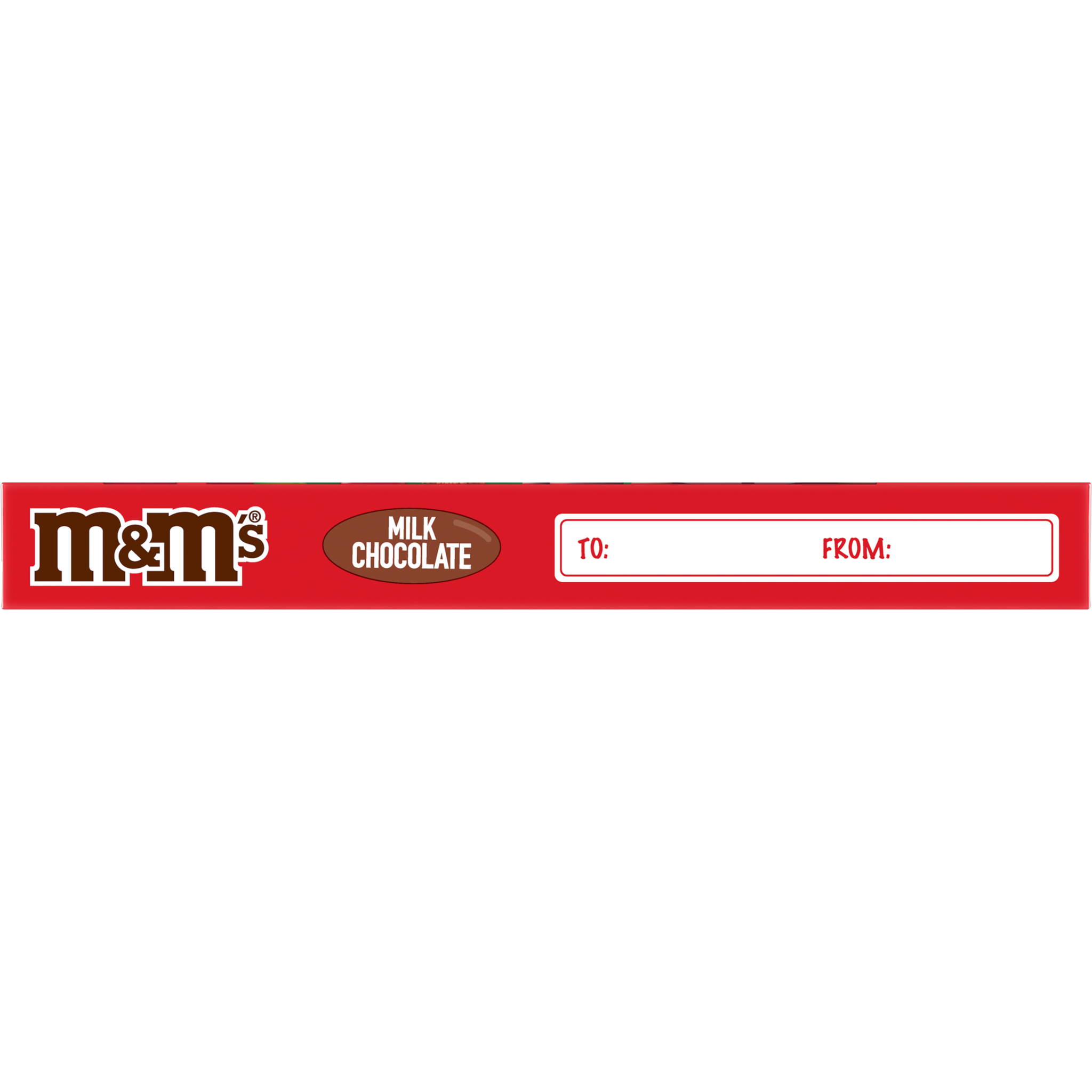 M&M'S Holiday Peanut Milk Chocolate Christmas Candy Gift Box, 3.1oz, Packaged Candy