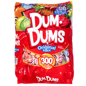 Dum Dum Original Mix Lollipops - 300 Count Bag - Visit www.allcitycandy.com for great candy and delicious treats!