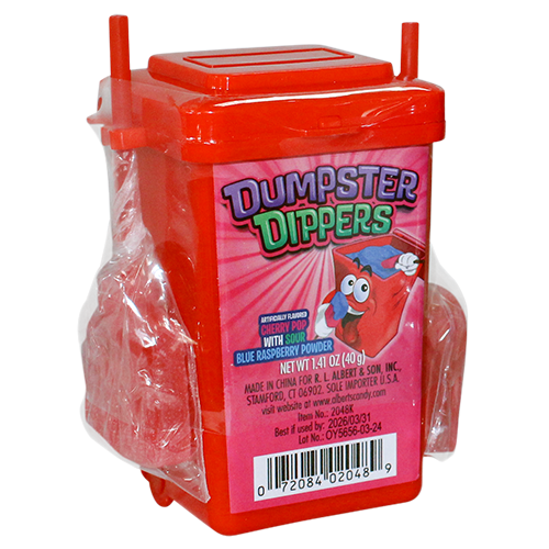 Dumpster Dippers Assorted 1.41 oz. - Visit www.allcitycandy.com for great candy and delicious treats!