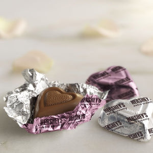 Hershey's Valentine Extra Creamy Foil Wrapped Hearts 9.2 oz. Bag