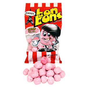 Eiffel Bonbons Chewy Candy Cherry 4 oz. Bag - Visit www.allcitycandy.com for great candy and delicious treats!