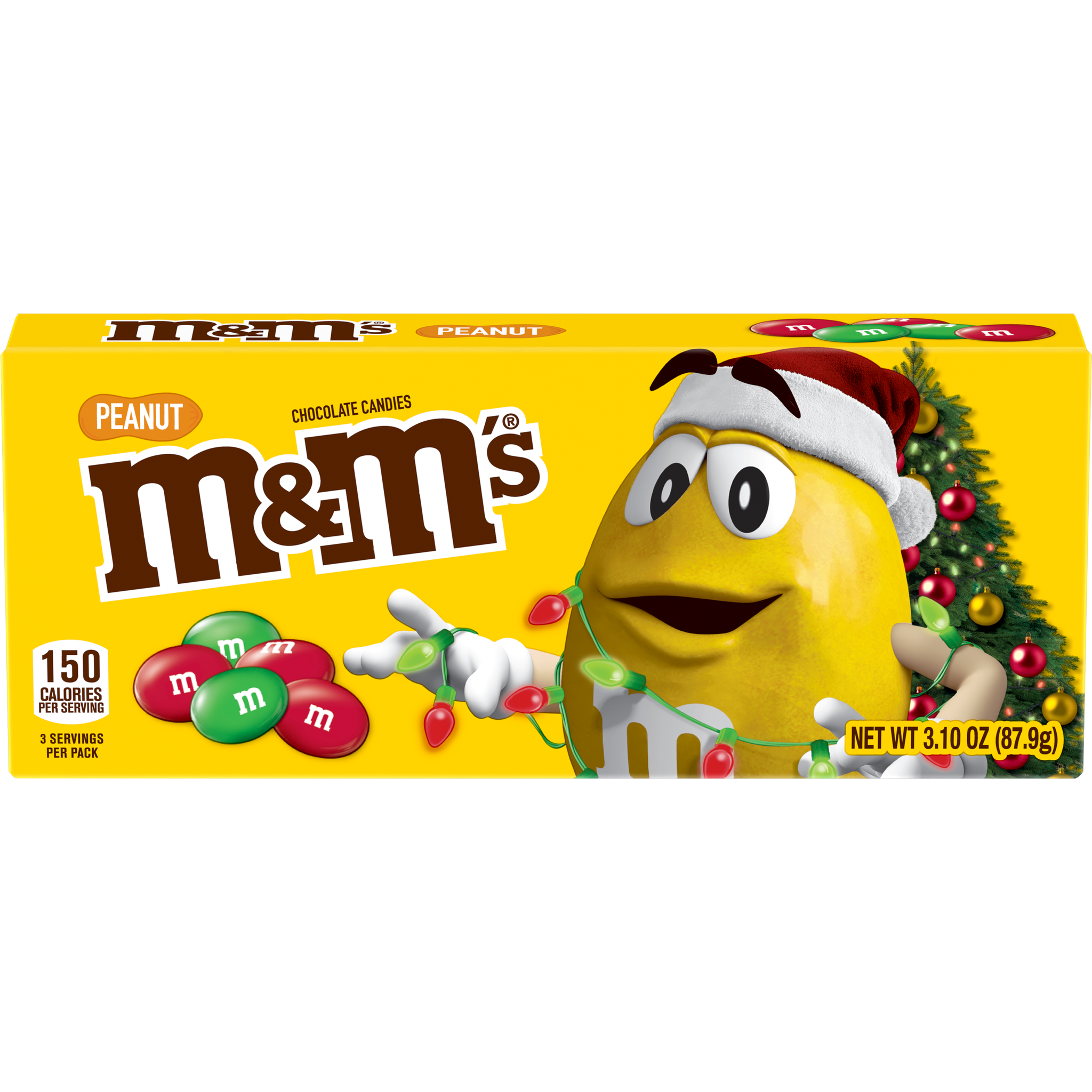 M&M's Chocolate Candies, Peanut - 3.10 oz