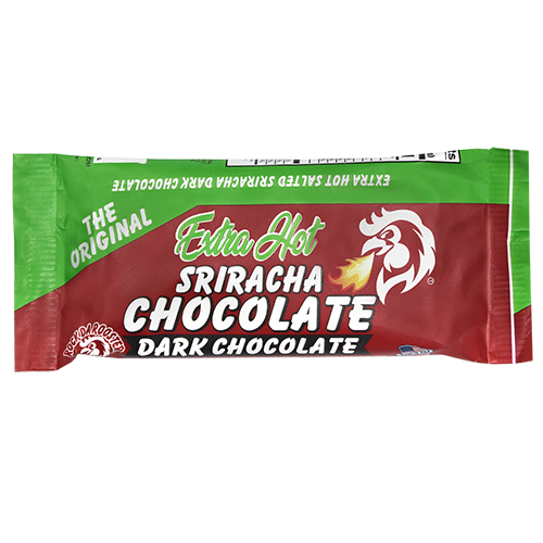 Extra Hot Sriracha Dark Chocolate 1.3 oz. Bar