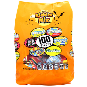 Ferrara Halloween Kiddie Mix 100 Count 27.17 oz. Bag - For fresh candy and great service, visit www.allcitycandy.com