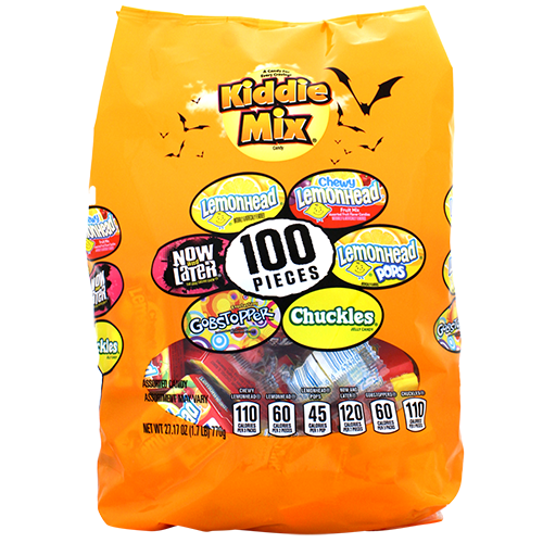 Ferrara Halloween Kiddie Mix 100 Count 27.17 oz. Bag - For fresh candy and great service, visit www.allcitycandy.com