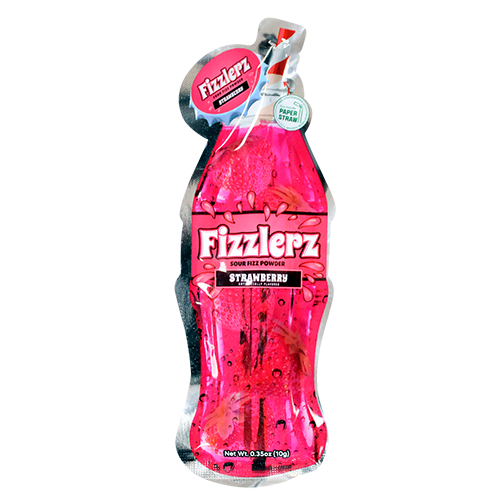 That's Sweet Assorted Fizzlerz Sour Fizz Powder 0.35 oz. - For fresh candy and great service, visit www.allcitycandy.com 