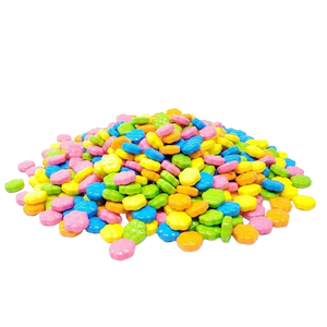 All City Candy Flower Power Fruit Flavored Pressed Candy - 3 LB Bulk Bag Bulk Unwrapped Concord Confections (Tootsie) For fresh candy and great service, visit www.allcitycandy.com