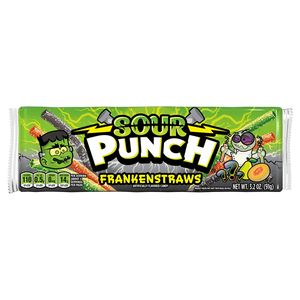 Sour Punch Frankenstraws 3.2 oz. Tray