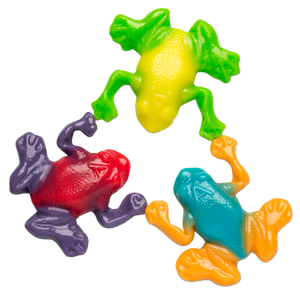 All City Candy Gummi Rainforest Frogs - 5 LB Bulk Bag Bulk Unwrapped Albanese Confectionery For fresh candy and great service, visit www.allcitycandy.com