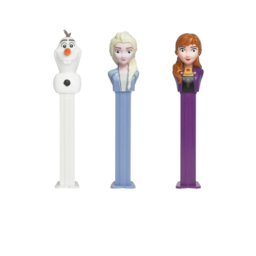 PEZ Disney Frozen Collection Candy Dispenser - 1 Piece Blister Pack