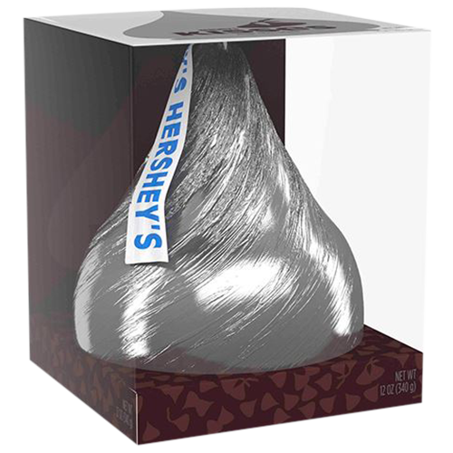 All City Candy Hershey's Kisses Giant Milk Chocolate Kiss 12 oz. Chocolate Hershey's For fresh candy and great service, visit www.allcitycandy.com