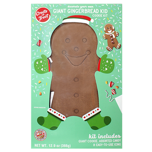 Create a Treat Giant Gingerbread Kid Cookie Kit 12.9 oz. Box - Visit www.allcitycandy.com for great candy, service and delicious treats.