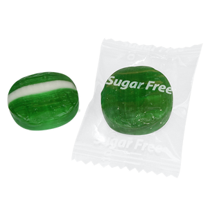 Atkinson Sugar Free Green Apple Button 2 lb Bulk Bag - Visit www.allcitycandy.com for great candy, service and delicious treats.