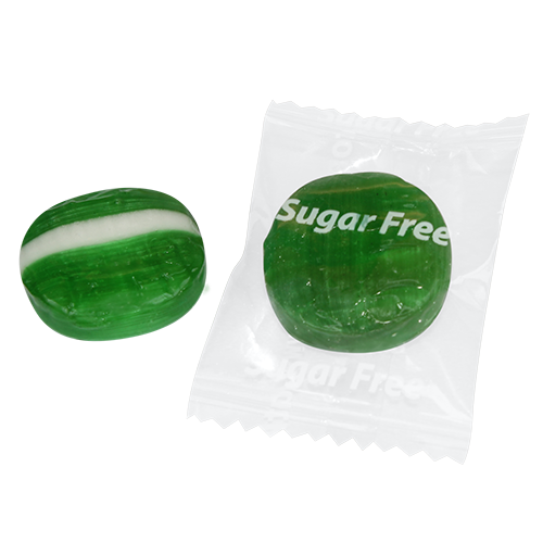 Atkinson Sugar Free Green Apple Buttons 2 lb Bulk Bag - All City Candy