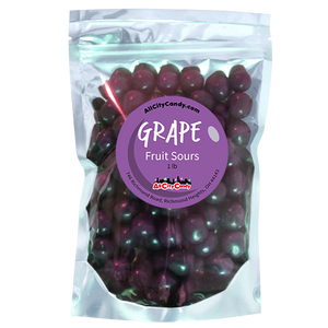 Grape Fruit Sours Balls Candy - Bulk Bags