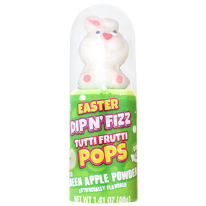 Albert's Easter Dip N' Fizz Assorted Pops 1.41 oz. - Visit www.allcitycandy.com for great candy, service and delicious treats.