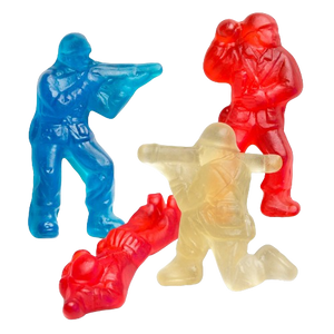 All City Candy Gummi Red, White & Blue Military Heroes Bulk Bags Albanese Confectionery For fresh candy and great service, visit www.allcitycandy.com
