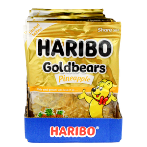 For fresh candy and great service, visit www.allcitycandy.com - Haribo Goldbears Pineapple 4 oz. Bags